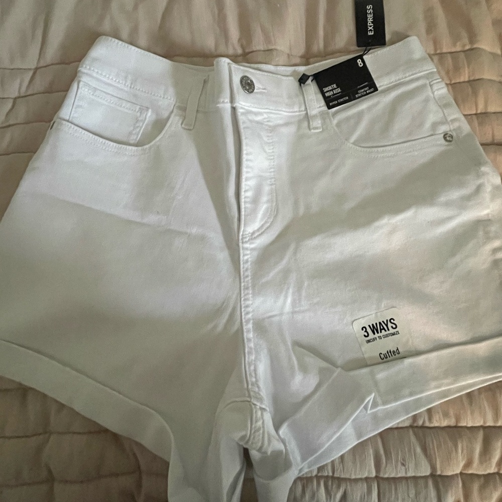 White shirts size 8 NWT